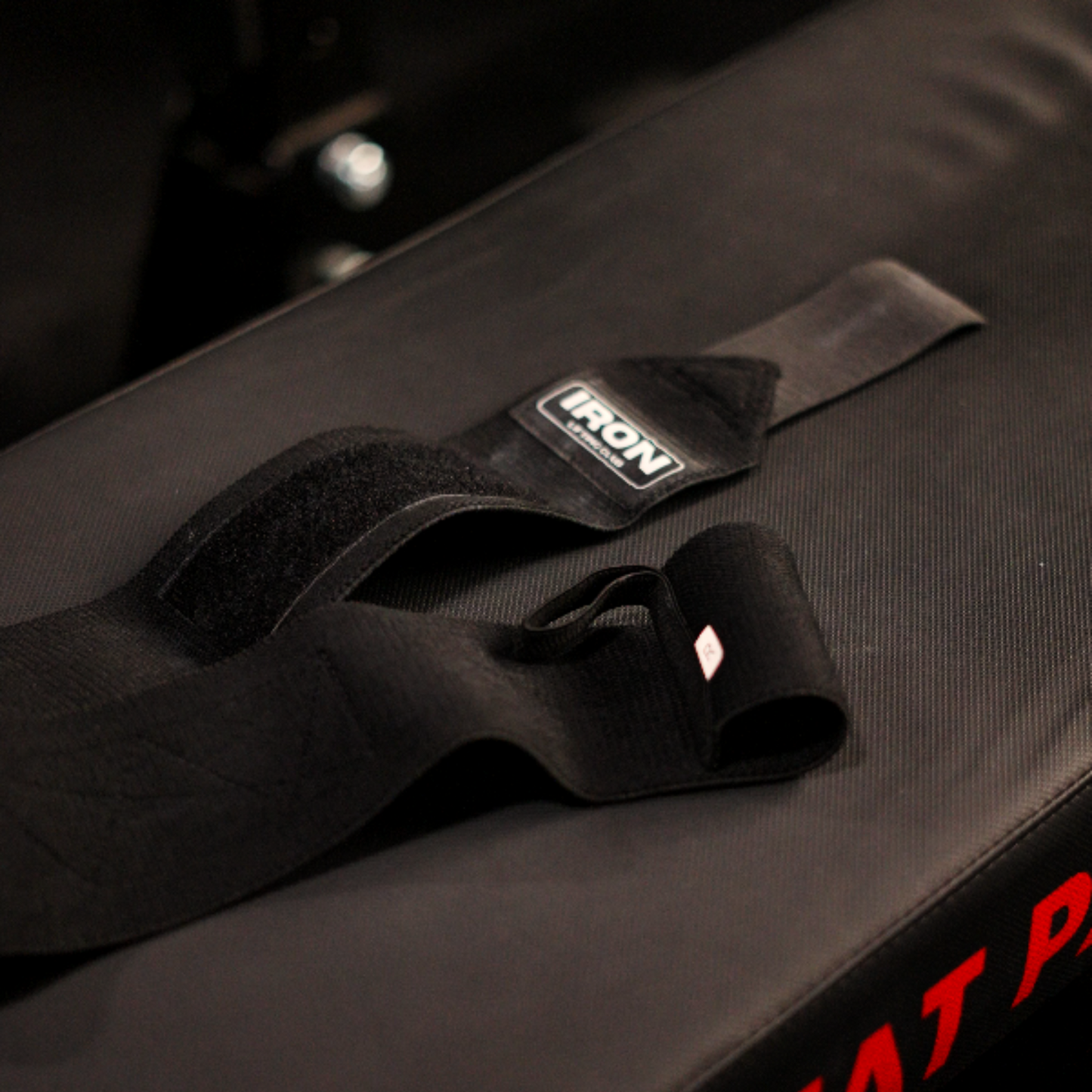 IRON WRIST WRAPS - 18" WEIGHTLIFTING SUPPORT