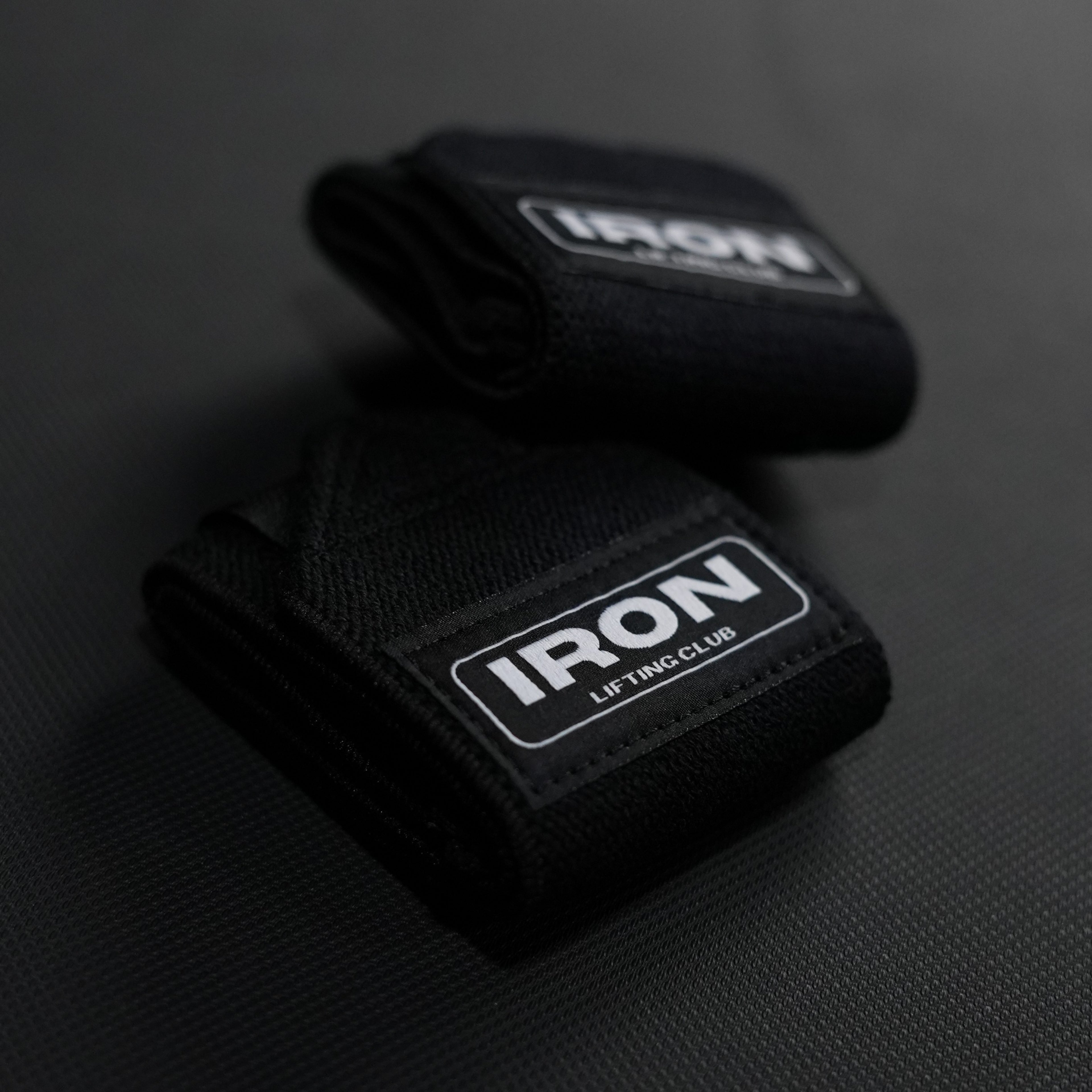 IRON WRIST WRAPS - 18" WEIGHTLIFTING SUPPORT