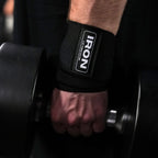 IRON WRIST WRAPS - 18" WEIGHTLIFTING SUPPORT