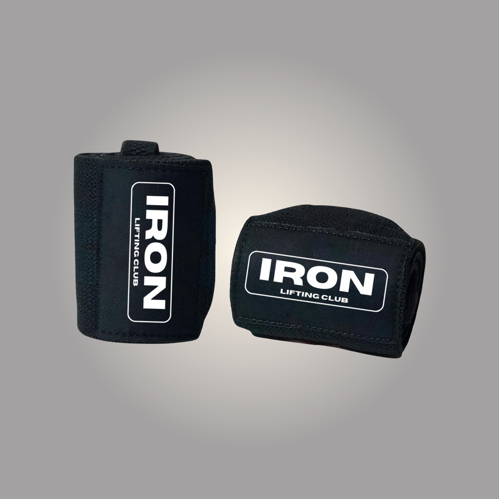 IRON WRIST WRAPS - 18" WEIGHTLIFTING SUPPORT
